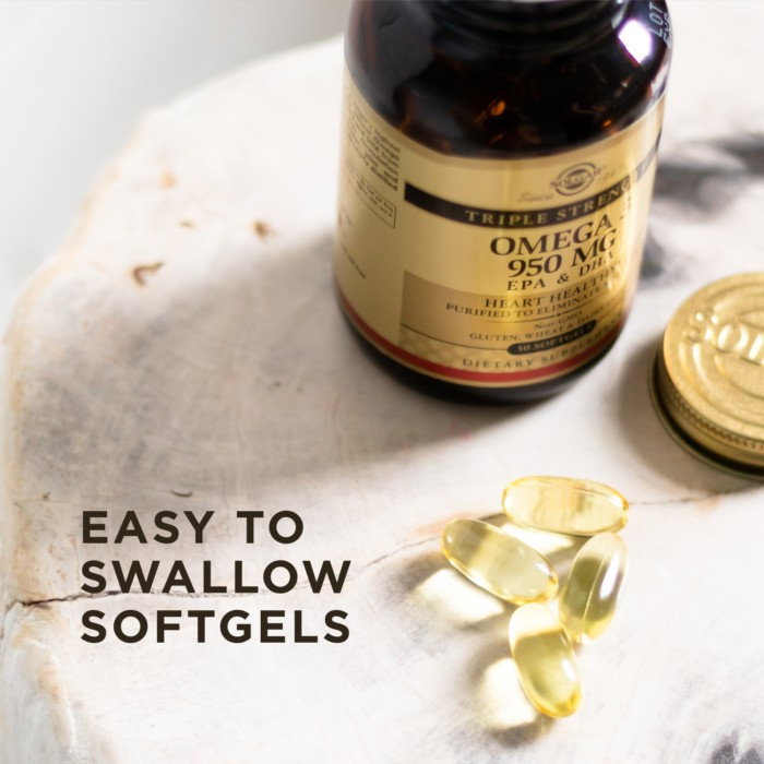 Омега-3 потрійної сили (Omega 3 Triple Strength) 950 мг 50 капсул Київ - фото 2