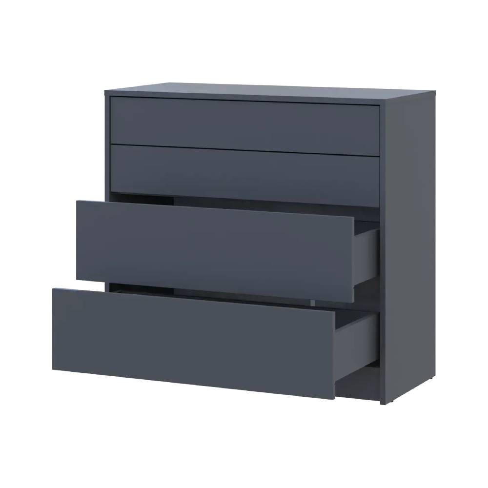 Комод Doros Дейл Графит 4Ш 90х41х85 (DRS-011950) Львов - изображение 3