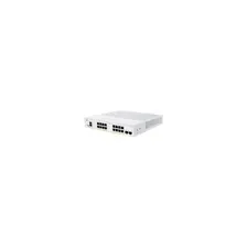 Комутатор Cisco switch cbs350-16p-e-2g, 16xgbe rj45, 2xsfp, fanless, poe+, Київ - фото 1