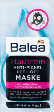 Balea Маска для шкіри clean peel-off, 16 мл Німеччина Львів