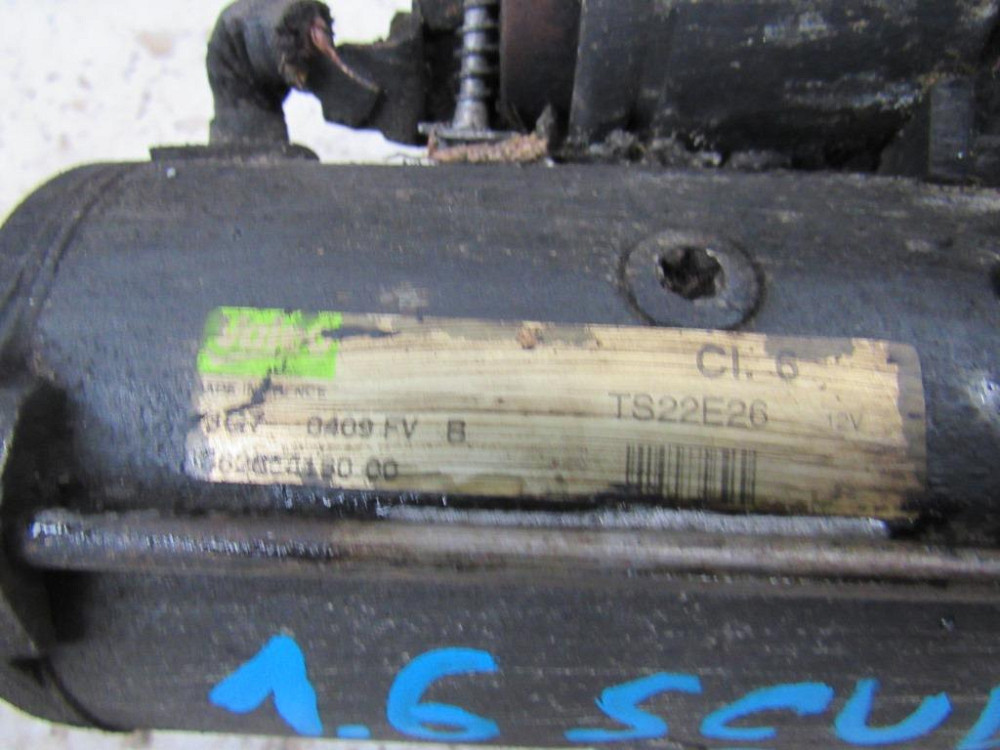 Стартер Fiat Scudo 1.6 jtd 2007-2016 Ковель - фото 2