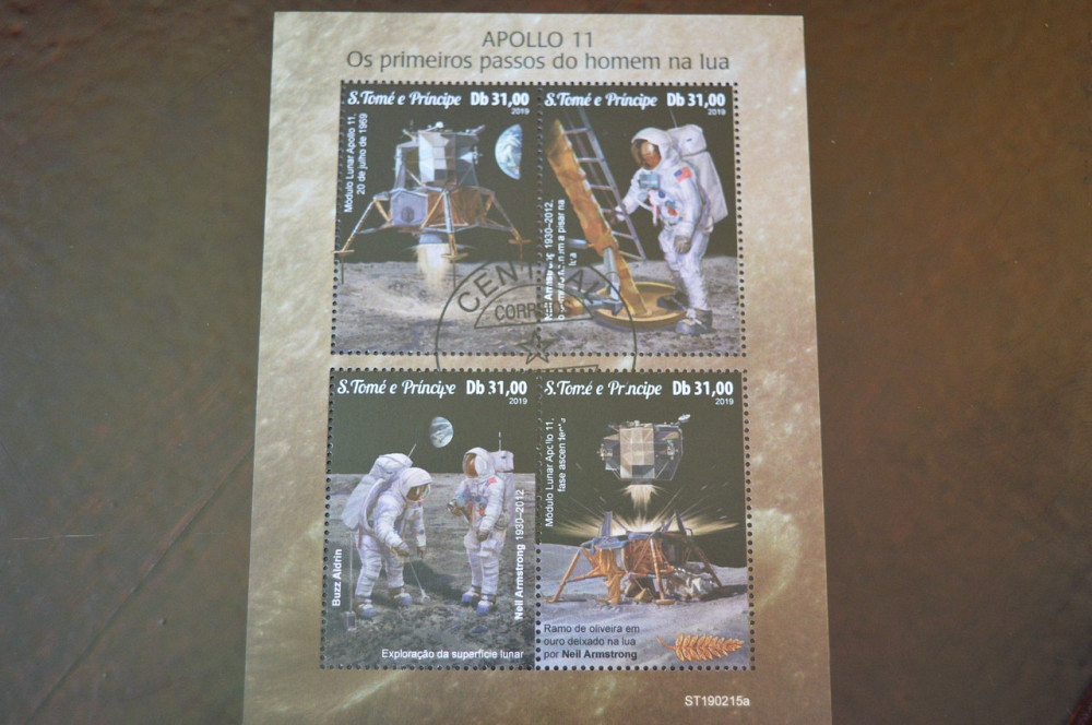 Мадагаскар. Космос. Личности. Блок. 2017 рік. Полтава - фото 1