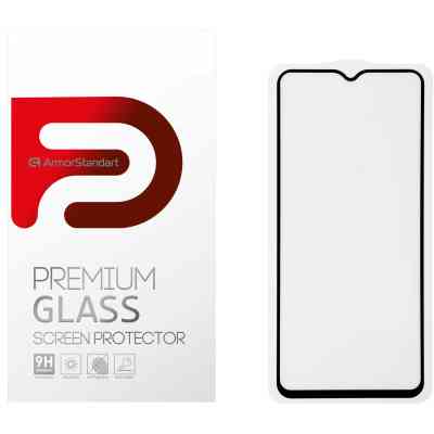 Стекло защитное Armorstandart Full Glue TECNO POP 4 Pro (BC3) Black (ARM58130) Винница
