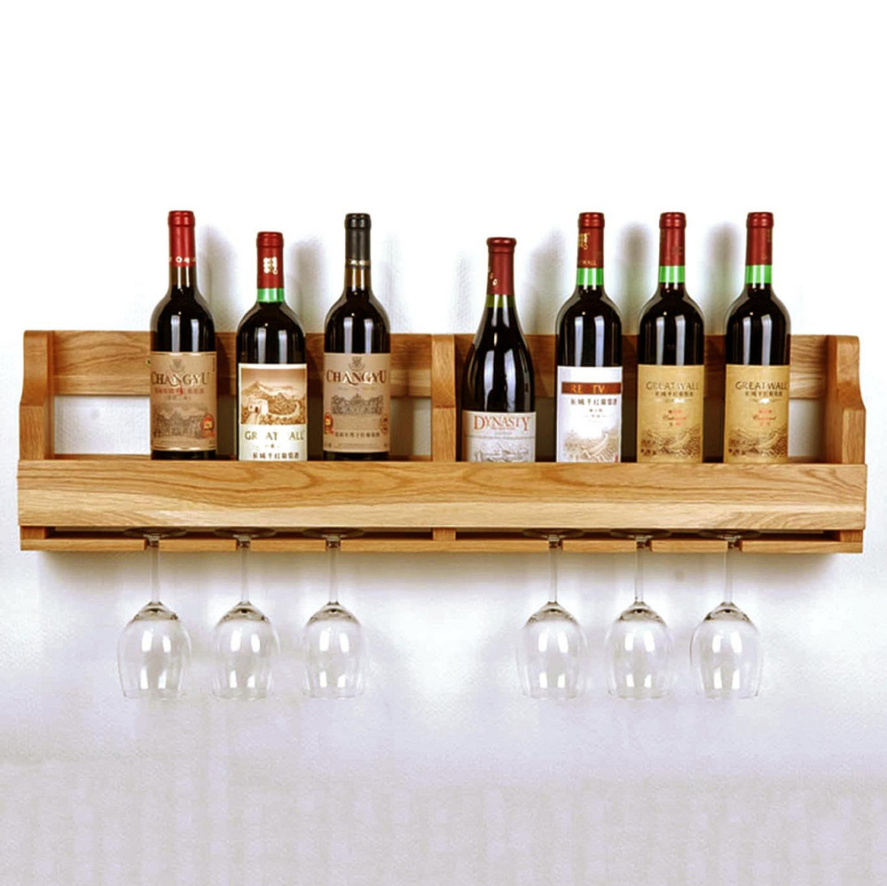 Настінна винна полиця "Хімедзі" сієна Миколаїв - фото 1