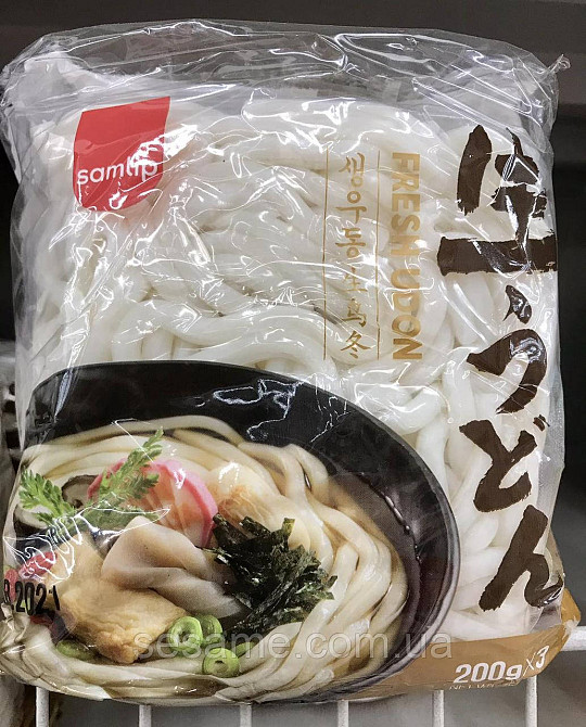Пшеничная лапша Удон Samlip Sanuki Fresh Udon Noodle 600 грамм Харьков - изображение 2