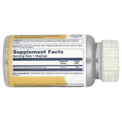 Мінерали Solaray Селен високоефективний, 200 мкг, Selenium, High Potency, 100 вегета (SOR-04695) Вінниця