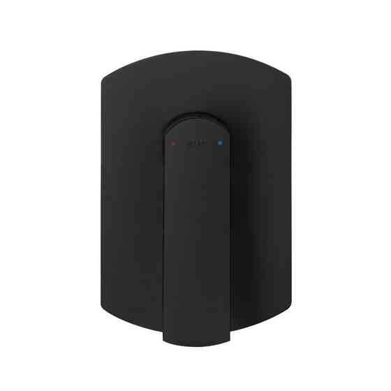 Змішувач для душу Qtap Slavonice прихованого монтажу QTSLA267BLM45903 Black Matt чорний Київ