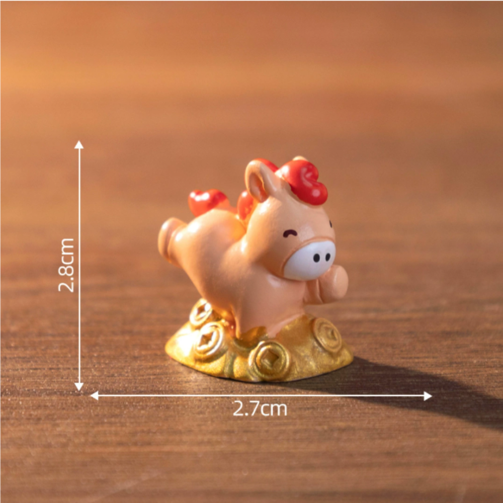 Фигурка Лошадка 2.8 х 2.7 см Символ 2026 года для миниатюры Одесса - изображение 2