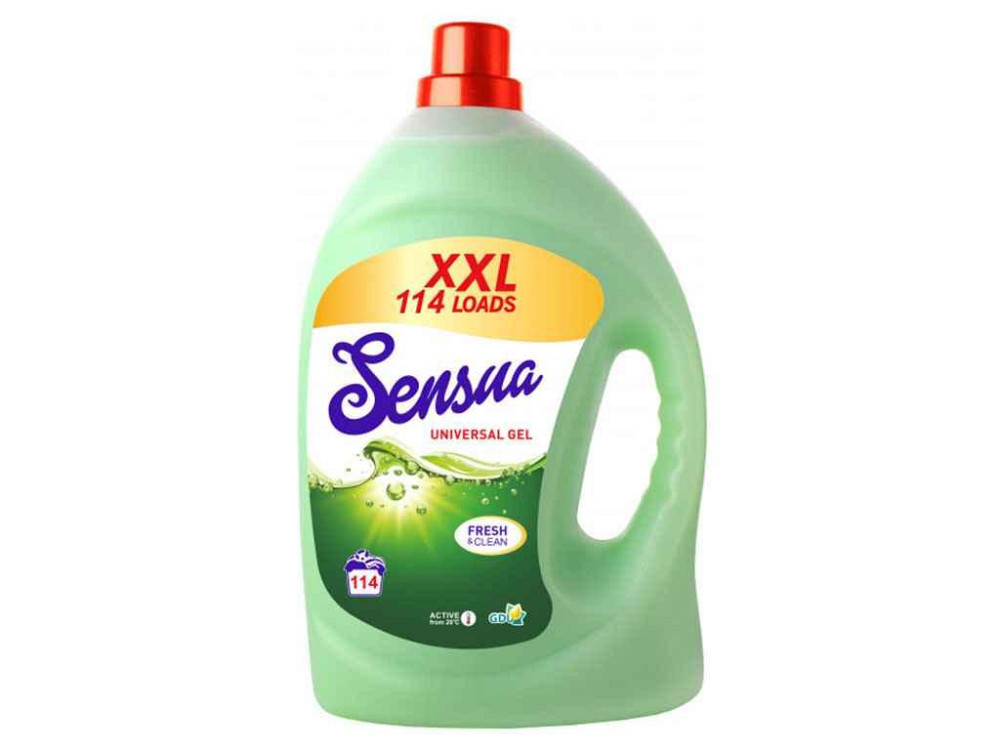 Засіб для прання всіх типів тканин та кольорів Universal 4 л ТМ Sensua Київ - фото 1