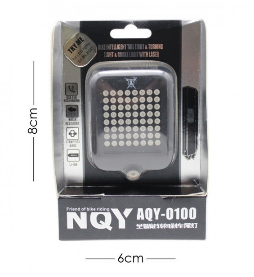 Задній ліхтар з поворотником і лазерною розміткою AQY-0100 Київ - фото 2