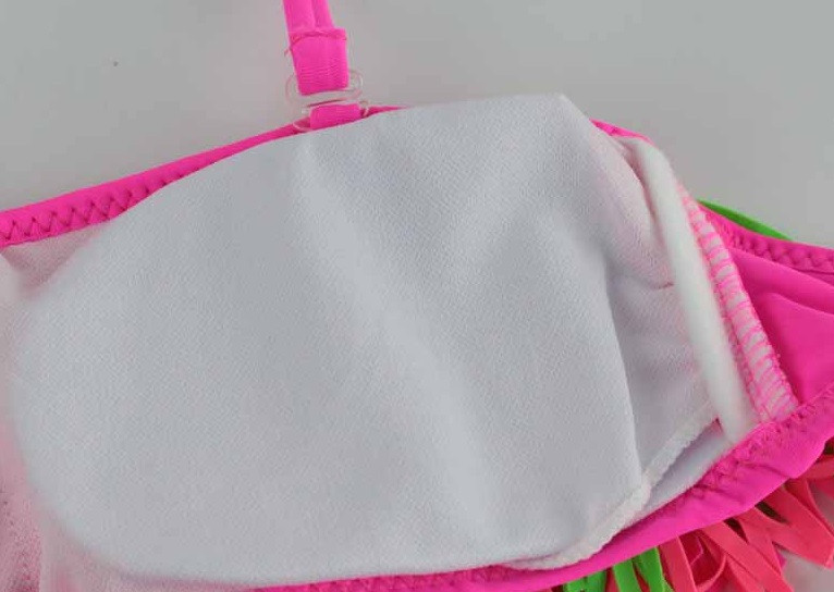 Купальник детский раздельный с дефектом полинявший на груди 152-158см розовый Киев - изображение 4