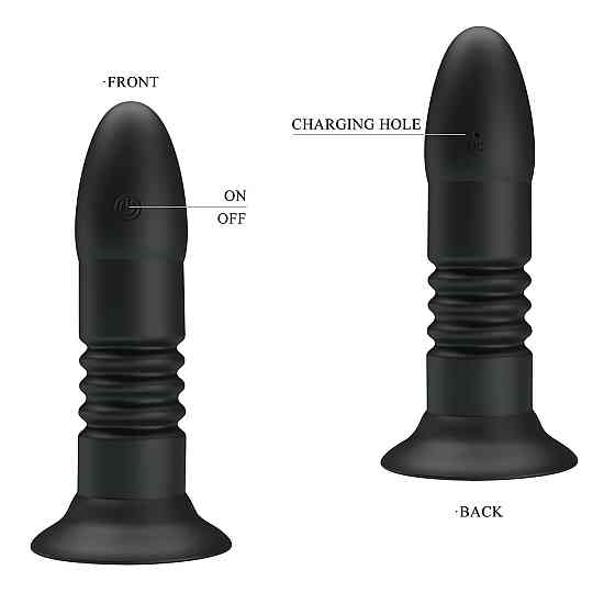 Анальная пробка - Mr.Play Remote Control Vibrating Anal Plug Sex Aura Киев