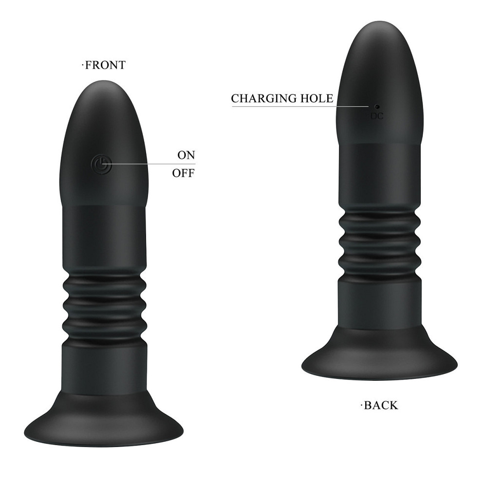 Анальная пробка - Mr.Play Remote Control Vibrating Anal Plug Sex Aura Киев - изображение 6
