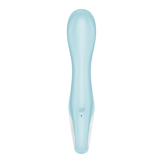 Смарт-вибратор надувной Air Pump Vibrator 5, голубой Satisfyer (Германия) Sex Aura Киев