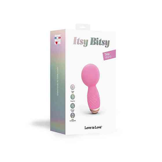 Мини-вибромассажер Love To Love Itsy Bitsy – Pink Passion Sex Aura Киев