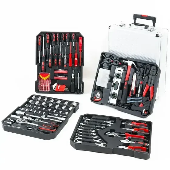 Набір інструментів KRAFFTEC Tools Set 408 предметів – універсальний комплект для будь-якого майстра та автолюбителя Одеса