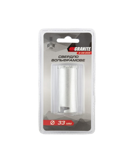 Свердло корончате для плитки GRANITE 33 мм вольфрамове напилення 2-08-233 Коломия - фото 6
