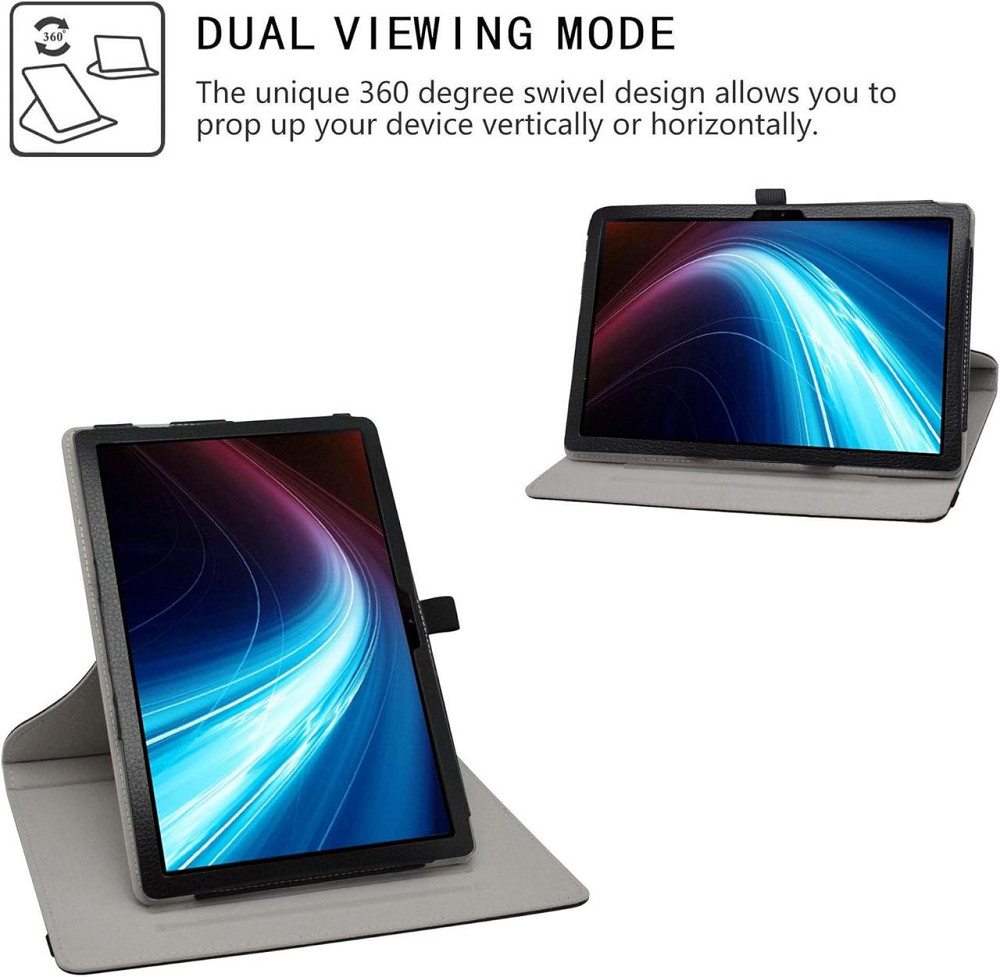 Чохол-книжка ротаційний LiuShan для планшета Teclast P20HD / Teclast M40 / M40 Pro/M40se / Dragon Touch Notepad 102 / Winnovo P20 Дніпро - фото 3