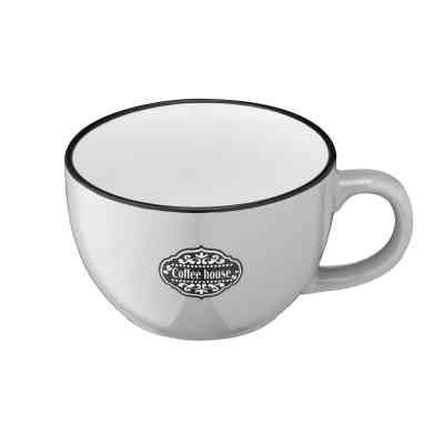 Чашка Ardesto Floerino 480 мл Grey (AR3485GY) Вінниця