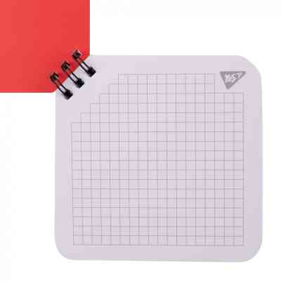 Блокнот Yes 110x110 мм 80 аркушів на cпіралі Месники клітинка (151819) Вінниця