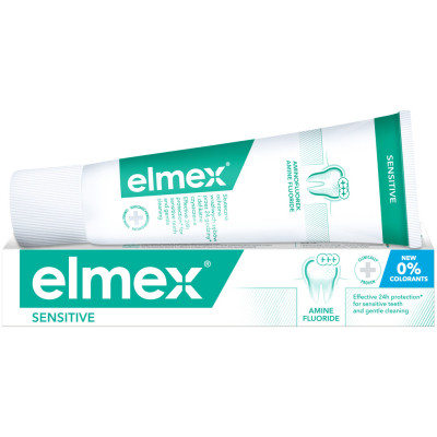 Зубная паста Elmex Sensitive с аминофторидом 75 мл (4007965560200) Винница - изображение 6