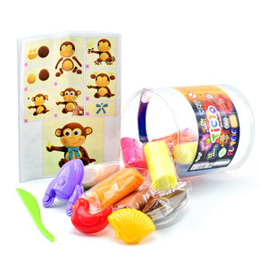 Креативна творчість "Тісто для ліплення "FLUORIC" туба 12+1 кольорів укр (12), шт Київ - фото 1