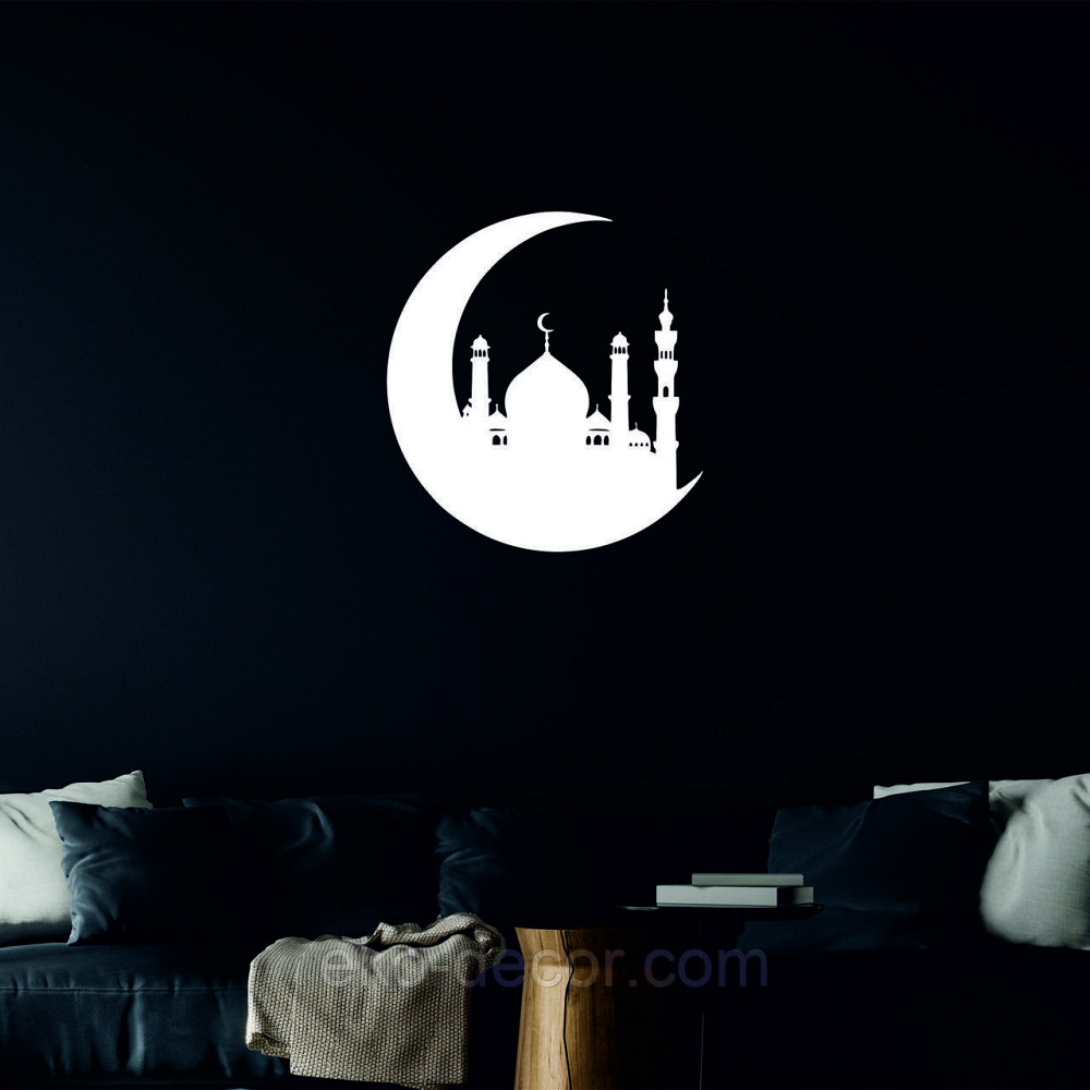 Декоративное настенное Панно «Ислам» Декор на стену 50*50 см, Белый Киев - изображение 9