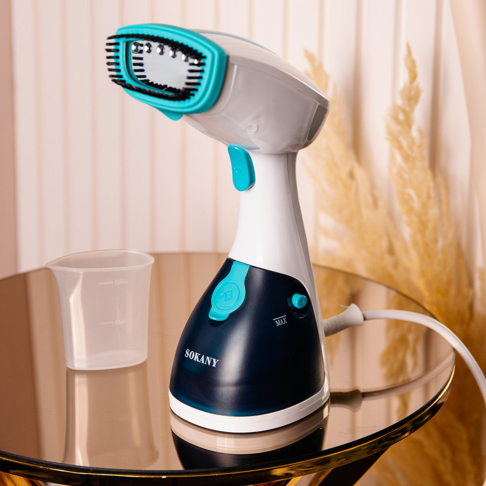 Пароварка для одягу SOKANY 250 мл, голуба Київ - фото 4
