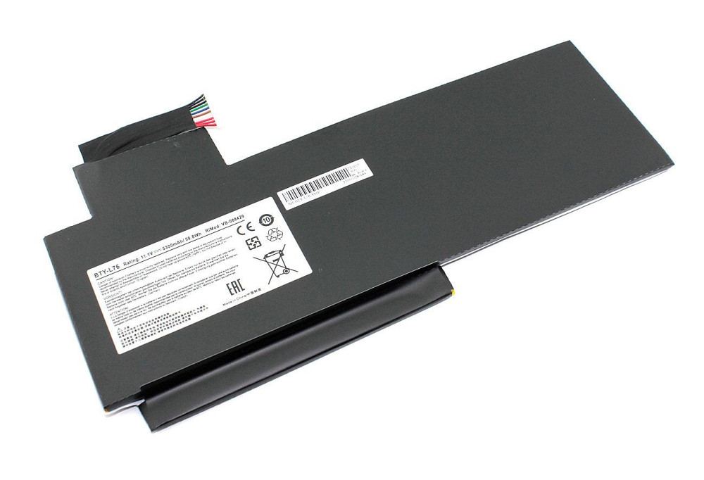 Аккумулятор для ноутбука MSI BTY-L76 GS70 11.1V Black 5300mAh OEM Вінниця - фото 1