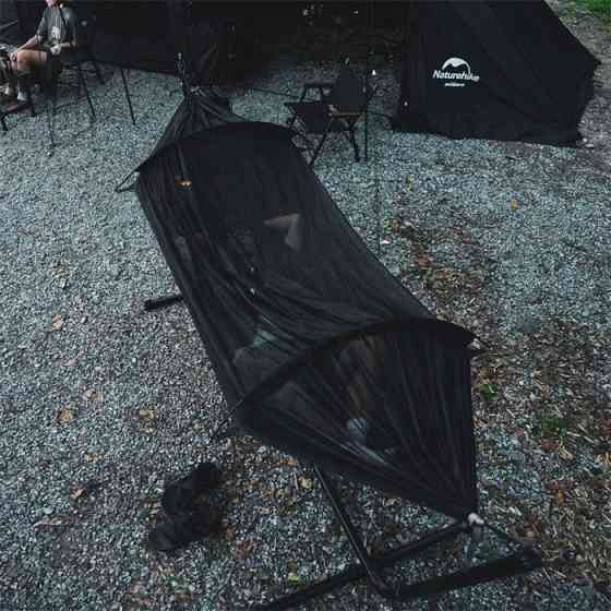 Гамак 3-в-1 з москітною сіткою Naturehike CNH22HJ001, 210T polyester, темно-зелений Київ