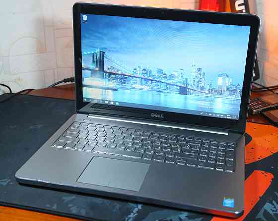 Алюминиевый сенсорный ноутбук Dell Inspiron 7537 15.6