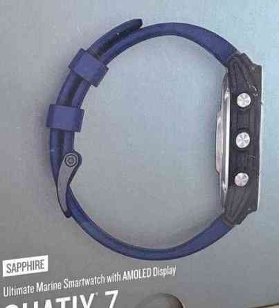 Смарт -Часы NEW Смарт-годинник Garmin Quatix 7 – Sapphire Edition Marine (010-02582-60/61) Київ