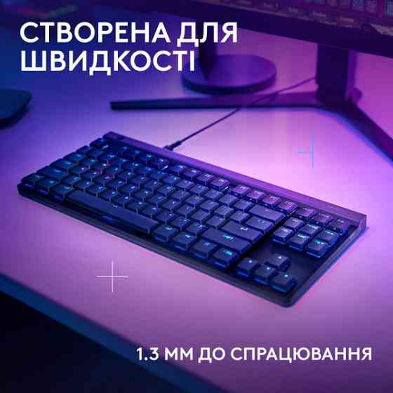 Клавіатура Logitech G515 TKL Gaming - Black - US INT'L (L920-012872) (7031706) Київ