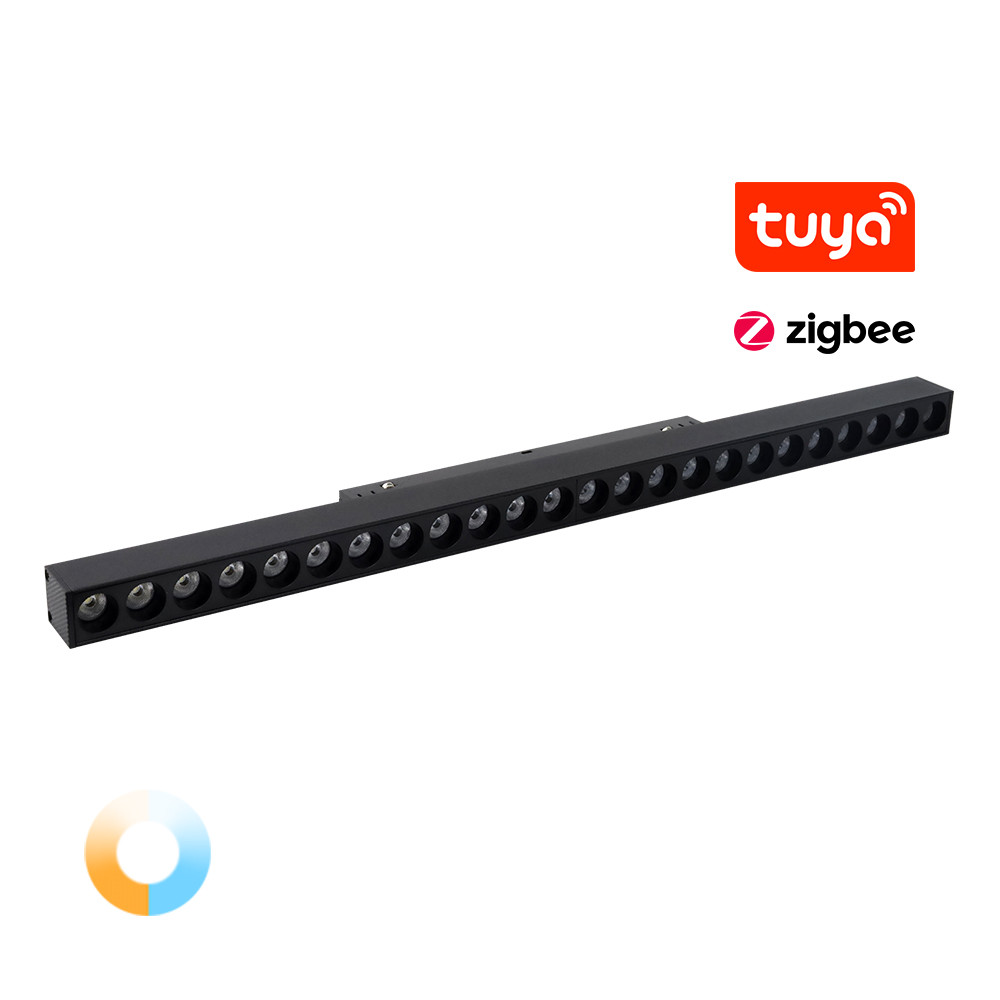 Milight Магнітний трековий світильник лінійний dot grille TUNABLE WHITE (CCT) 20W Zigbee 3.0+ R Київ - фото 1