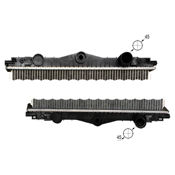 Радиатор без рамы DAF LF55 1403169 1407723 Луцк