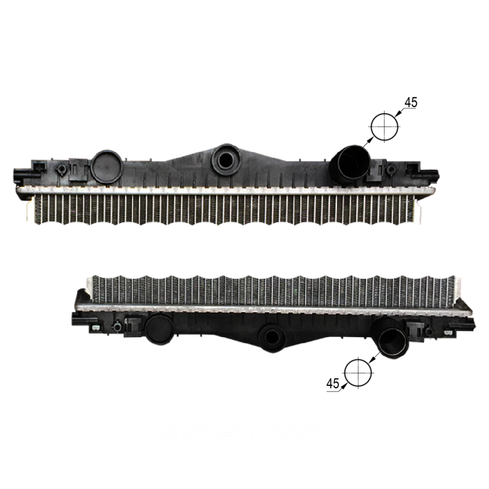 Радиатор без рамы DAF LF55 1403169 1407723 Луцк - изображение 4