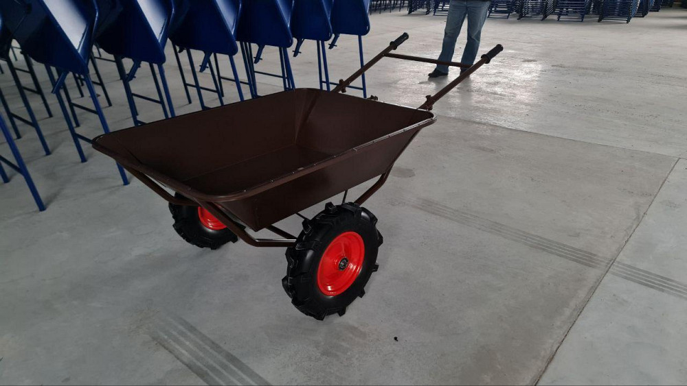 Тачка строительная Garden joys 200 Шоколад Тачка для груза Тачка для мусора Тачка для огорода Белая Церковь - изображение 2