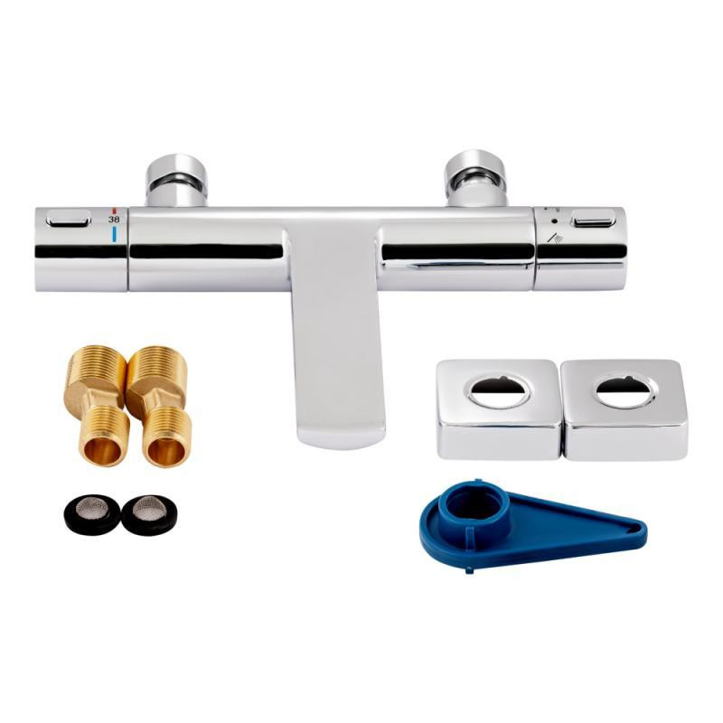 Смеситель для ванны термостатический Qtap Votice QVTC30T105GC Chrome Харьков - изображение 7