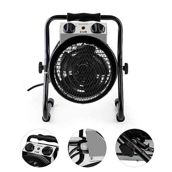 Тепловентилятор Strato тепличний нагрівач електричний тепловентилятор IPX4 2000 W (Німеччина, читати Рівне