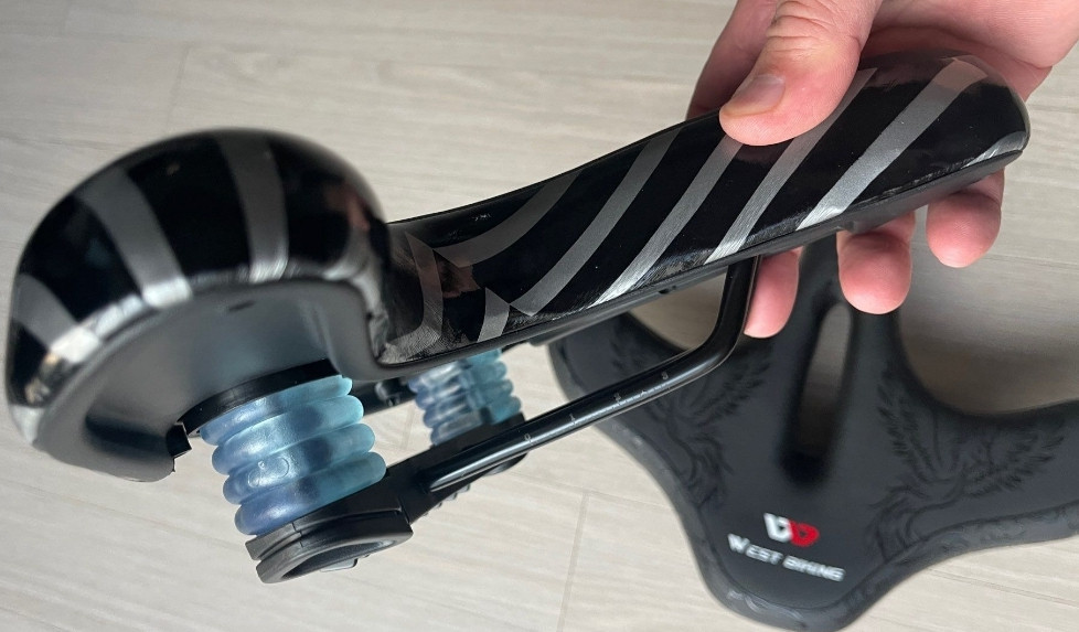 Дуже зручна амартизаційна сидіння для велосипеда West Biking. Харків - фото 1