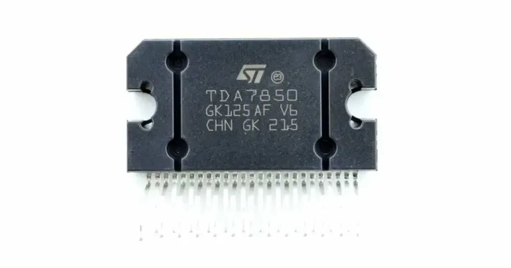 Чип TDA7850 Flexiwatt25, 4-канальный усилитель низкой частоты 85Вт 2Ом для автомобильной аудиосистемы Киев - изображение 4