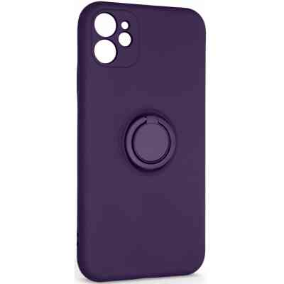 Чехол для мобильного телефона Armorstandart Icon Ring Apple iPhone 11 Dark Purple (ARM68646) Винница
