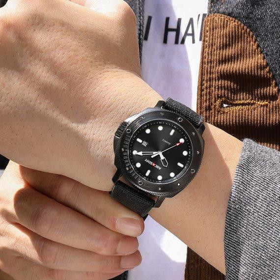 Часы мужские наручные Aocasdiy Expert (Черный) Винница - изображение 6