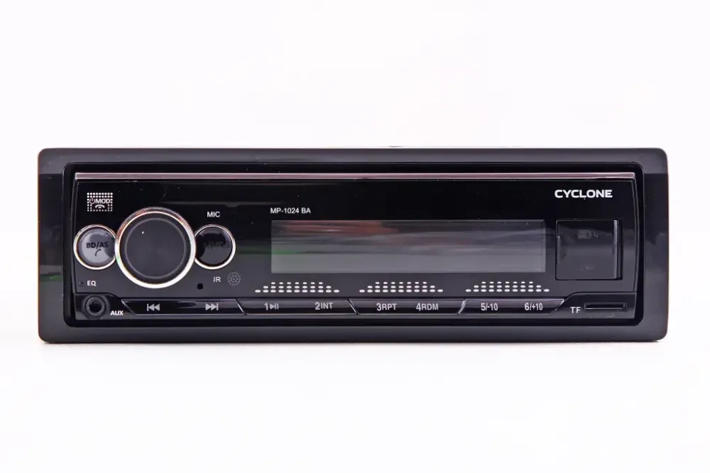 Автомагнітола «Cyclone» MP-1024BA RGB BT/USB+USB Charge/MicroSD/ISO/дод. розєм /ПДУ/Eway Link Вінниця - фото 1
