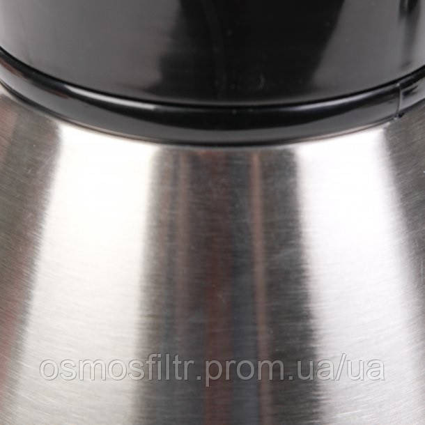 Термос Axentia 1 л нерж ручка и носик чоний пластик скляна колба (116712) Київ - фото 5