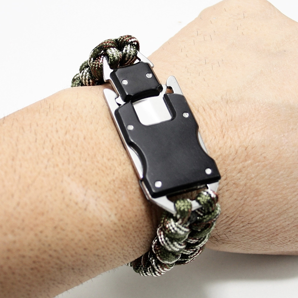 Браслет из паракорда для выживания с ножом SBR Киев - изображение 4