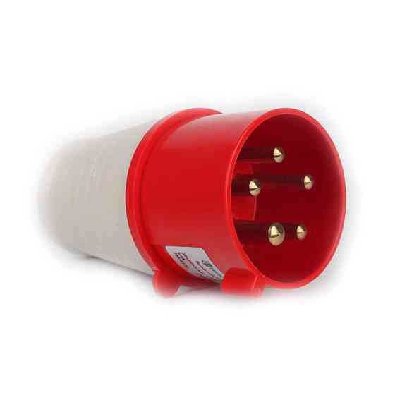 Вилка силова 5x32 3P+PE+N, 32 A , 380-415 В, IP44 Днепр