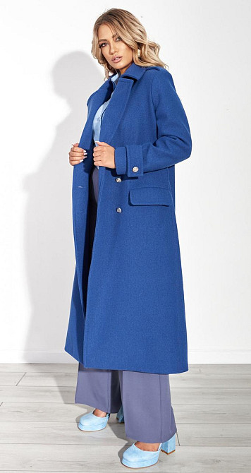 Лаконічне пальто з красивою фурнітурою (42) Київ - фото 3