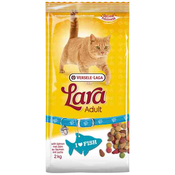 Lara Adult with Salmon ЛАРА ЛОСОСЬ сухой премиум корм для котов Киев