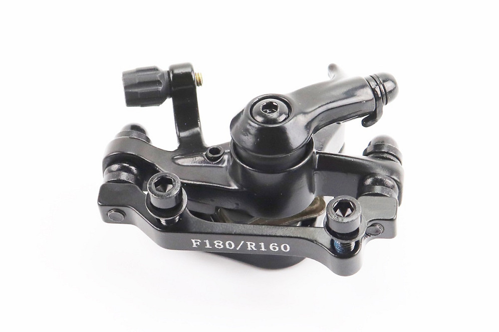 Гальмівний супорт задній (F180/R160мм), чорний DB-06 Киев - изображение 1
